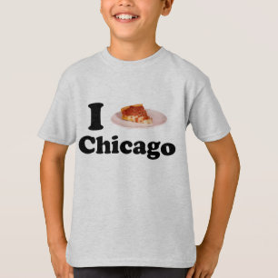 Eu amo a camisa de Chicago