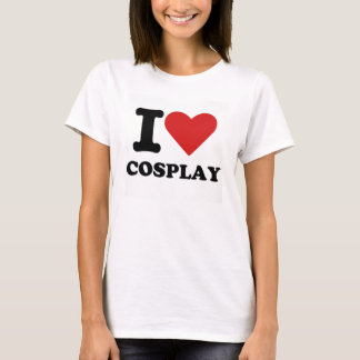 Eu amo a camisa de Cosplay