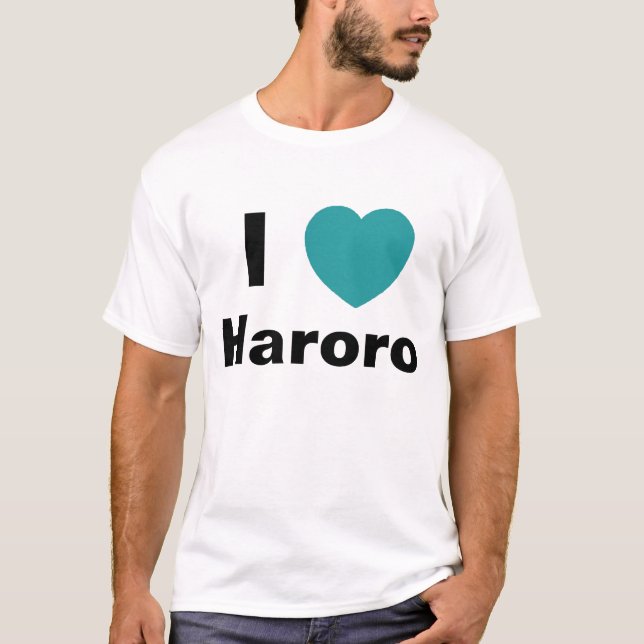 Eu amo a camisa de HaroroT (Frente)