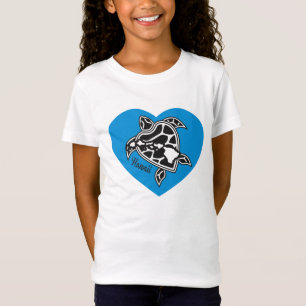Eu amo a camisa de Havaí - tartaruga das ilhas de