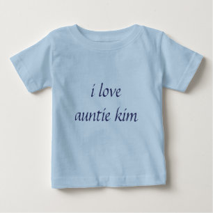 eu amo a camisa do auntie kim t