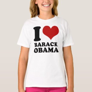 Eu amo a camisa dos miúdos t de Barack Obama