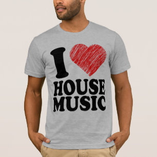 Eu amo a camisa legal do T T da arte do coração 