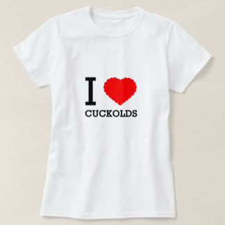 Eu amo a camiseta dos Cuckolds