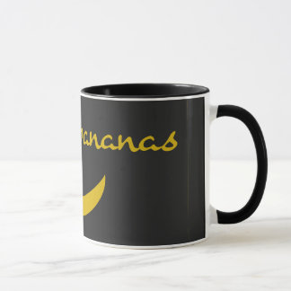 Eu amo a caneca das bananas