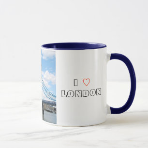 Eu amo a caneca de Londres