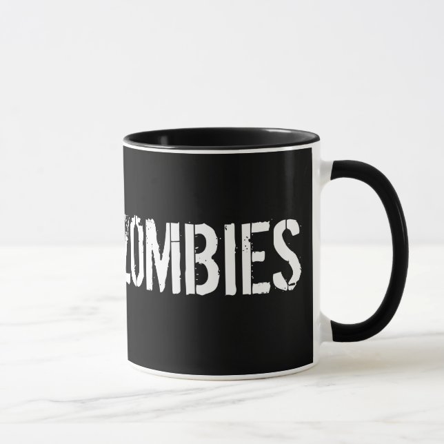 EU AMO a caneca dos ZOMBIS (Direita)