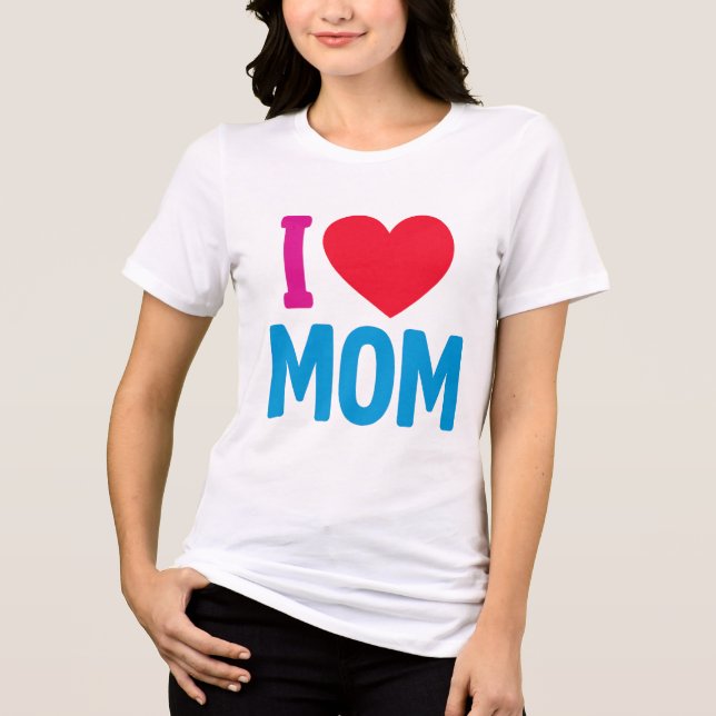 EU AMO A MÃE TSHIRT (Frente)