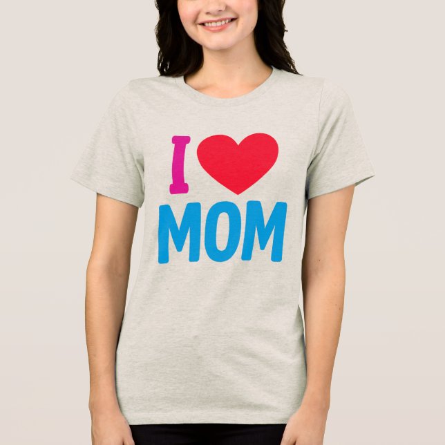 EU AMO A MÃE TSHIRT (Frente)
