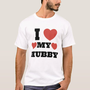 EU AMO A MINHA Camisa HUBBY
