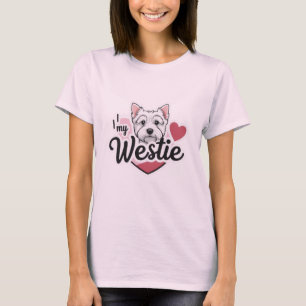 Eu Amo A Minha Camiseta De Cachorro Maluco