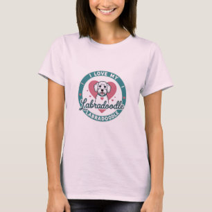 Eu Amo A Minha Camiseta Labradoodle