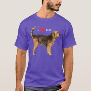 Eu Amo a minha camiseta Otterhound