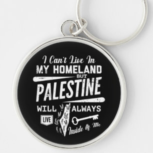 Eu Amo A Palestina Meu Chaveiro