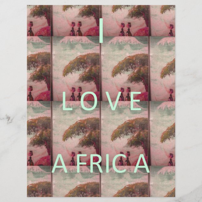 Eu Amo África Hakuna Matata Kilimanjaro Montanha A (Frente)