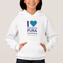 Eu amo alguém com Pura Hoodie