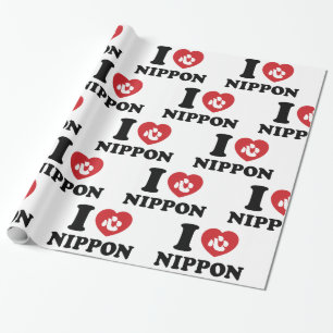 EU AMO [AMO] PAPEL DE PRESENTE NIPPON
