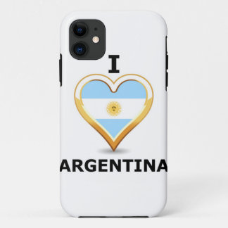 Eu amo Argentina - capas de iphone