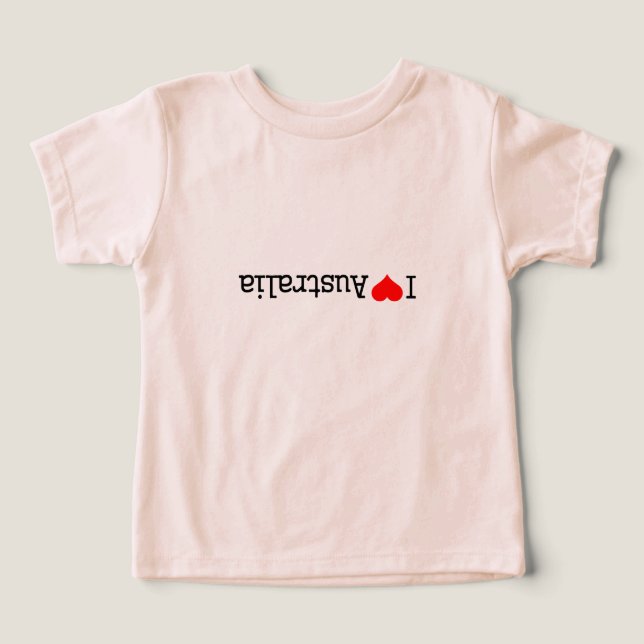 Eu Amo Austrália (Design frontal)