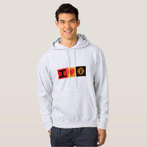 Eu Amo Bitcoin BTC Bloco de 8 Bits | Moletom