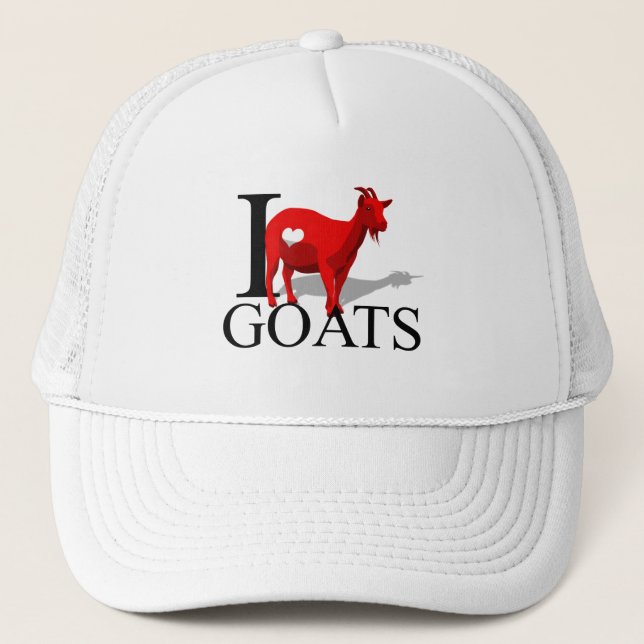 Eu amo bonés das cabras (Frente)