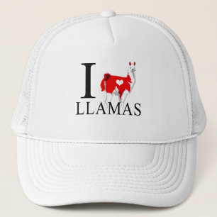 Eu amo bonés dos lamas