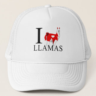 Eu amo bonés dos lamas