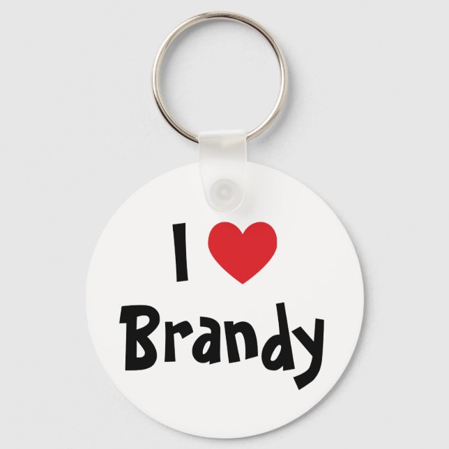 Eu Amo Brandy Porta-Chaves (Frente)