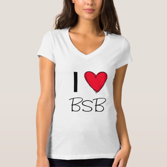 Eu amo Brasília Camiseta