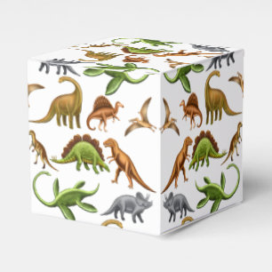 Eu amo caixas do favor de Paleo dos dinossauros