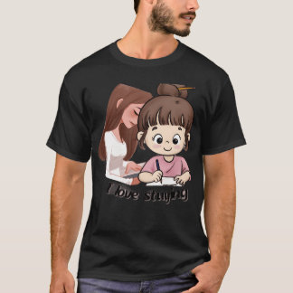 Eu amo camisa de menino estudante