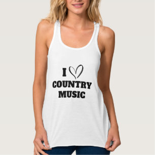 Eu Amo Camisa De Música Do País