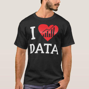 Eu amo camisa do Data Research Database Builder