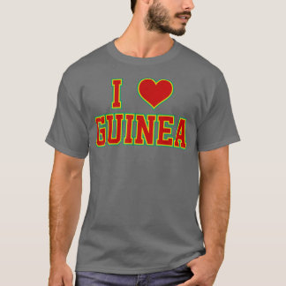 Eu Amo Camiseta Guiné