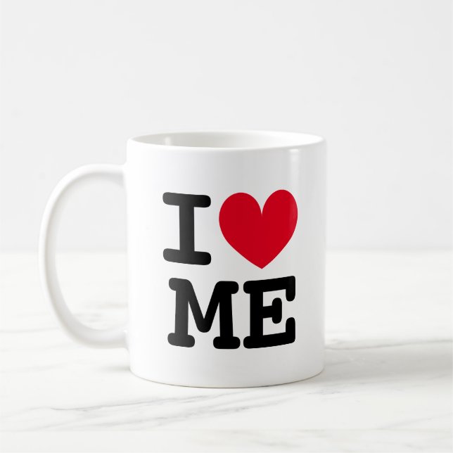 Eu amo caneca de café (Esquerda)