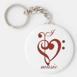 Eu amo Chaveiro de música