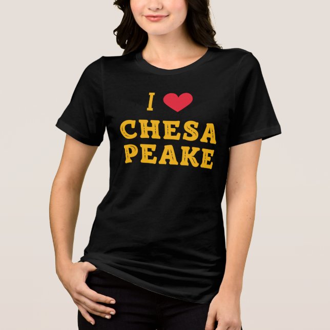 Eu amo Chesapeake, Virginia (Frente)
