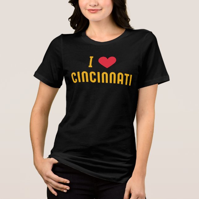eu amo Cincinnati, Ohio (Frente)