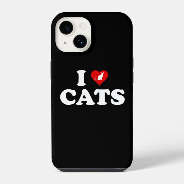 Eu Amo (Coração) Gatos (Verso)