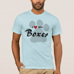 Eu amo (coração) minha camisa dos amantes do cã