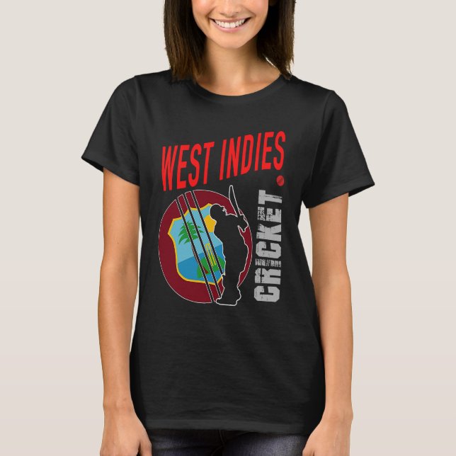Eu Amo Cricket World Team Tops (Frente)