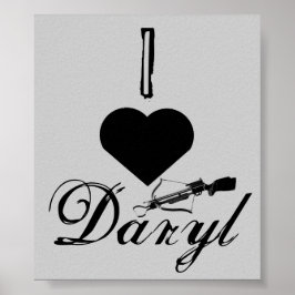 Eu amo Daryl Poster