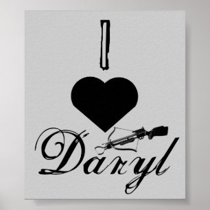 Eu amo Daryl Poster