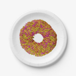 Eu amo 'em! prato de papel