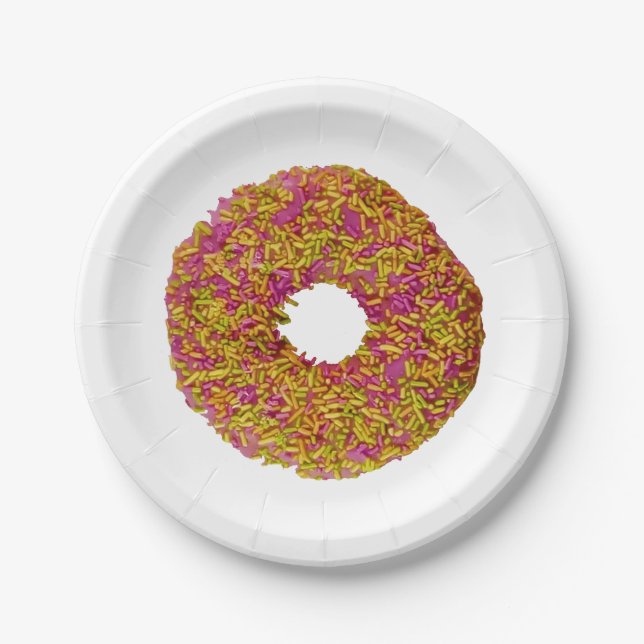 Eu amo 'em!  prato de papel (Frente)