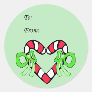 Eu amo etiquetas do presente do Natal
