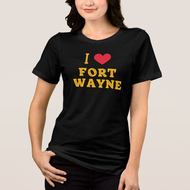 Eu amo Fort Wayne, Indiana (Frente)