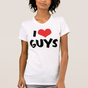 Eu Amo Garotos Camiseta