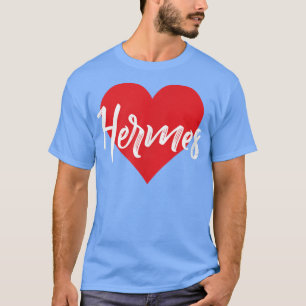 Eu Amo Hermes Primeiro Nome Camisa Que Eu Chamei