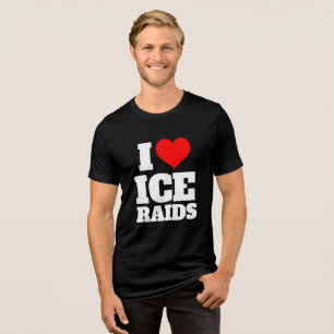 EU AMO INVASÕES DE Gelo CAMISETA Patriot